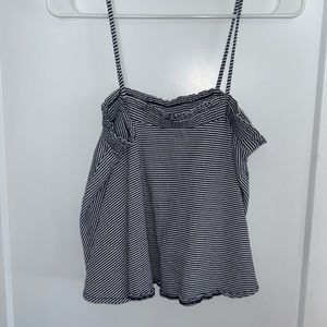 Gap Striped Blue & White Tank Top